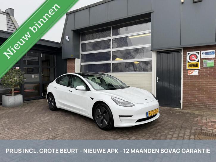 Tesla Model 3 Long Range AWD 75 kWh SOH 94% NW MODEL *ALL-IN, Auto's, Tesla, Bedrijf, Te koop, Model 3, 4x4, ABS, Adaptive Cruise Control