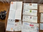 Belastingzegels  hele wereld op formulieren, Postzegels en Munten, Ophalen of Verzenden