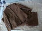 UPTOWN WOMAN  2- delig jasje + broek 38 CAMEL - GRATIS zend, Kleding | Dames, Maat 38/40 (M), Kostuum of Pak, Bruin, Verzenden