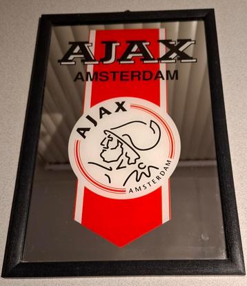 Vintage Ajax spiegel / jaren '90 / collectorsitem beschikbaar voor biedingen