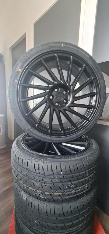 Keskin kt17 Hurricane matt black 18inch 5x100 NIEUW!!! beschikbaar voor biedingen