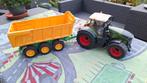 Bruder Fendt trekker met aanhanger, Hobby en Vrije tijd, Modelauto's | 1:32, Ophalen, Zo goed als nieuw