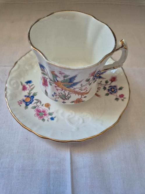 Hammersley fine bone china made in Engeland, Verzamelen, Porselein, Kristal en Bestek, Gebruikt, Kop en/of schotel, Porselein