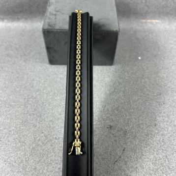 Gouden Armband | 14k | 6,2g | bicolor | 16cm | 389561 beschikbaar voor biedingen