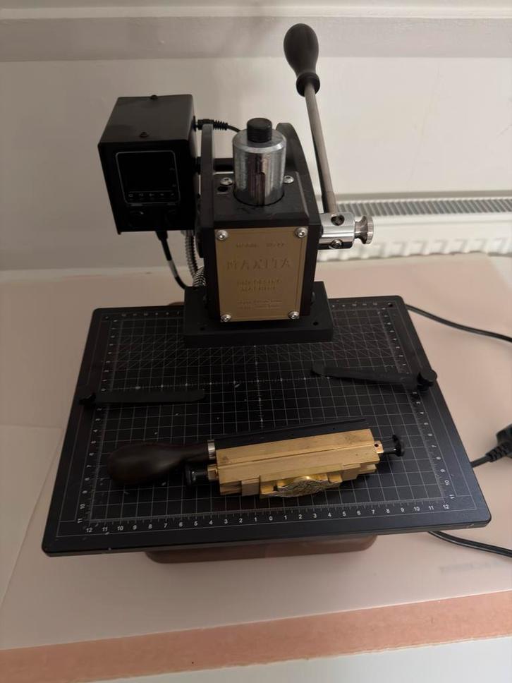 Boekdruk/Foliedrukmachine – EC-27 RCIDOS, Hobby en Vrije tijd, Knutselen, Zo goed als nieuw, Ophalen