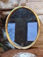 Oude vintage houten spiegel strikspiegel, Huis en Inrichting, Woonaccessoires | Spiegels, Minder dan 50 cm, N, B, Ophalen of Verzenden