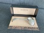 Theezeef thee strainer Gero zilver met origineel doosje, Ophalen, Zilver