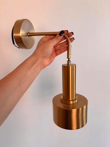 Wandlamp messing goud - nieuw beschikbaar voor biedingen