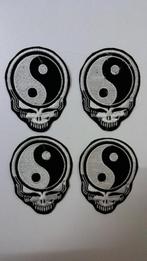 Yin Yang alien skull Grateful Dead patch embleem kleding, Hobby en Vrije tijd, Nieuw, Ophalen of Verzenden