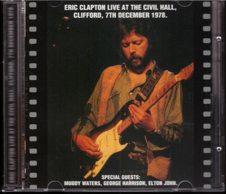 Eric Clapton 2CD Live At The Civic Hall Clifford 7 December, Cd's en Dvd's, Cd's | Rock, Zo goed als nieuw, Overige genres, Verzenden