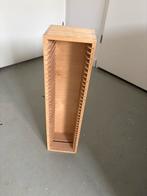 IKEA CD/DVD Rek voor 35 stuks, Ophalen, Gebruikt, 25 tot 75 discs, Hout