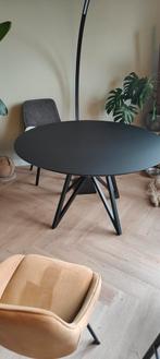 Ronde Studio Henk eettafel 130cm, Huis en Inrichting, Tafels | Eettafels, Ophalen, Rond, Zo goed als nieuw, Vijf personen of meer