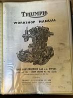 AJS Matchless Triumph werkplaatshandboeken in map, Motoren, Ophalen of Verzenden