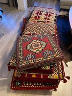 Turkse poef, 5 stuks + gratis vierkante poef, Huis en Inrichting, Stoffering | Tapijten en Kleden, Ophalen, Overige kleuren, 50 tot 100 cm