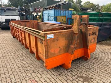 Afzetcontainer haakarm 14/15 m3 4/5 mm  beschikbaar voor biedingen