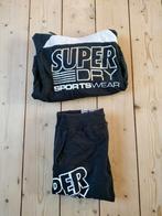joggingpak huispak broek en sweater Superdry Sport M 38, Maat 38/40 (M), Superdry, Zwart, Ophalen of Verzenden