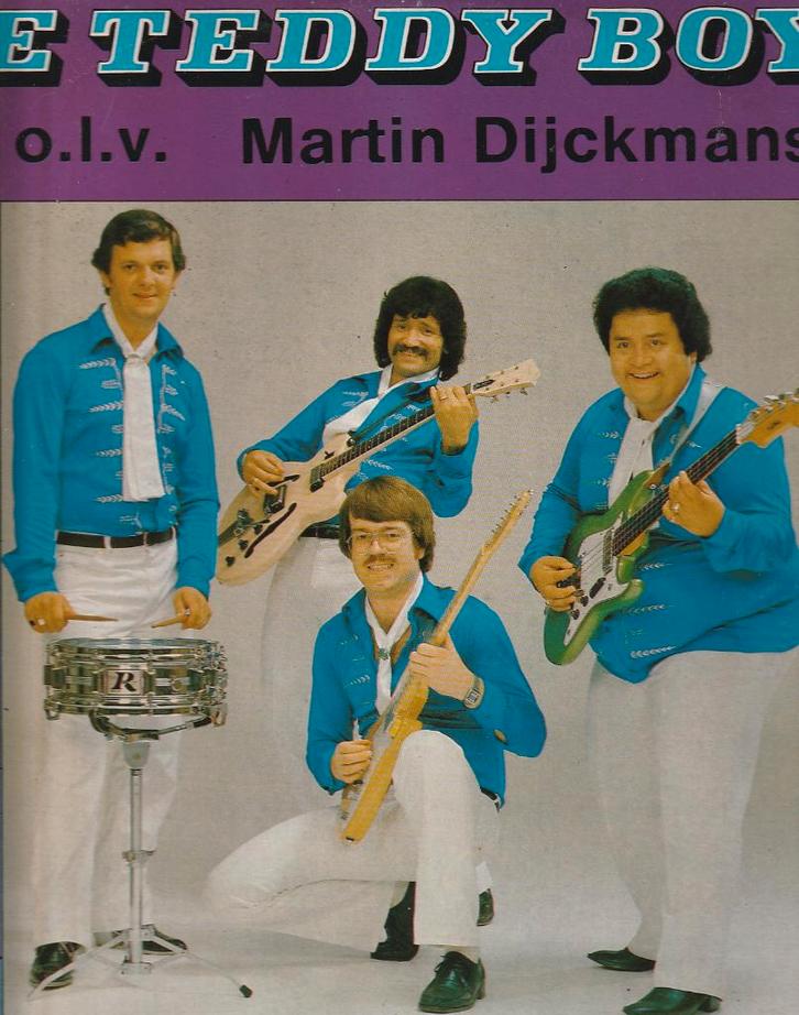 L P - TEDDY BOYS -  MET 12 TOPPERTJES -, Cd's en Dvd's, Vinyl | Nederlandstalig, Gebruikt, Levenslied of Smartlap, 12 inch, Ophalen