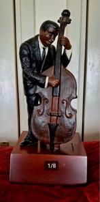 Sankyo muziekdoos – ingelegd hout, handbeschilderd – zeld, Ophalen of Verzenden