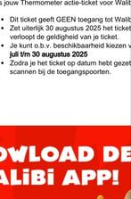 Walibi tickets 4 stuks, Tickets en Kaartjes, Drie personen of meer