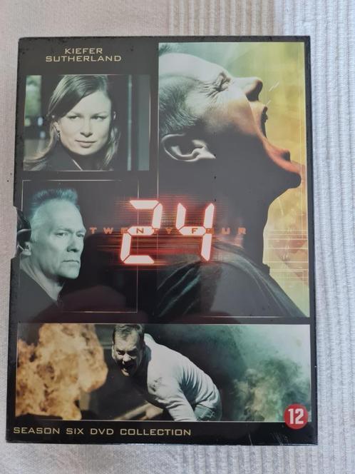'24 - Seizoen 6 Complete zesde Seizoen T.e.a.b., Cd's en Dvd's, Dvd's | Thrillers en Misdaad, Zo goed als nieuw, Detective en Krimi