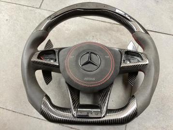 Mercedes A,B,C,Cla,GLA amg stuur carbon alcantara beschikbaar voor biedingen