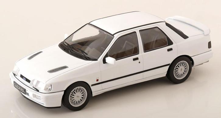 Ford Sierra Cosworth 4x4 1992, Wit, 1/18, MCG, Hobby en Vrije tijd, Modelauto's | 1:18, Nieuw, Overige merken, Ophalen of Verzenden