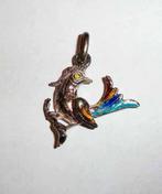 Hanger Vogel emaille zilver kolibrie, Overige kleuren, Verzenden, Zo goed als nieuw, Dier