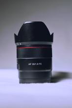 Samyang 35mm f/1.8 AF Sony FE, Ophalen of Verzenden, Zo goed als nieuw, Groothoeklens
