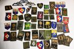 lot KL KLu KM emblemen nederand patches rangen baret partij, Embleem of Badge, Nederland, Ophalen of Verzenden, Landmacht