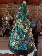 Decoratieve Kerstboom met Bloemen en Vlinders, Ophalen of Verzenden, Gebruikt