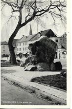 Valkenburg- -De grote Kei., Ophalen of Verzenden, 1940 tot 1960, Gelopen, Limburg