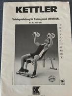 Kettler Trainingsbank, Ophalen, Zo goed als nieuw, Metaal, Krachtstation