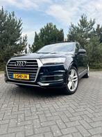 Audi Q7 3.0TFSI 333 PK Quattro Tiptr8 3x S-line, Automaat, 2995 cc, Blauw, Leder