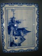 Wand bordje delfts blauw, Antiek en Kunst, Antiek | Wandborden en Tegels, Ophalen of Verzenden
