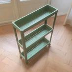 Ikea groen trolley / kastje met wieltjes, Ophalen, 50 tot 100 cm, Zo goed als nieuw, Minder dan 50 cm