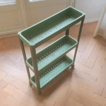 Ikea groen trolley / kastje met wieltjes beschikbaar voor biedingen