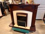 elektrische haard klassiek, Ophalen of Verzenden, Gebruikt, Vrijstaande haard, Elektrische haard