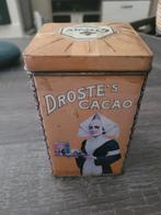 Vintage Droste Blik - Uniek Verzamelobject, Gebruikt, Ophalen of Verzenden, Minder dan 10 liter, Metaal