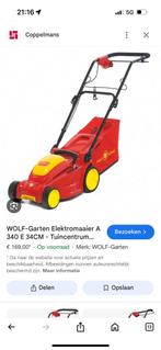Elektrische Grasmaaier en Verticuteerhark te koop., Tuin en Terras, Grasmaaiers, Ophalen, Cirkelmaaier, Elektrische grasmaaier