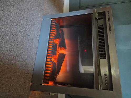Sfeer en heater haard, Huis en Inrichting, Haarden, Gebruikt, Elektrische haard, Ophalen