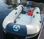 Yam300s rubberboot met motor, tankje en peddels., Watersport en Boten, Ophalen, Gebruikt