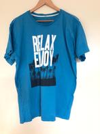 (3) T-shirt Heren van Zeeman, maat XXL, blauw, Kleding | Heren, T-shirts, Blauw, Ophalen of Verzenden, Zeeman, Zo goed als nieuw