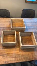 Wandkubus set van 3, Huis en Inrichting, Ophalen of Verzenden, Gebruikt