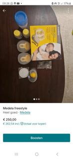 Medela freestyle kolf, Kinderen en Baby's, Babyvoeding en Toebehoren, Gebruikt, Ophalen of Verzenden, Borstkolf