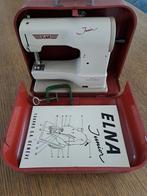 Naaimachine kindernaaimachine Elna junior lichtgrijs, Antiek en Kunst, Antiek | Naaimachines, Ophalen of Verzenden