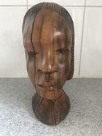 Massief Afrikaans houten beeldje, Ophalen of Verzenden