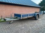 Unicar geremde enkelasser aanhanger 400x130cm 1350KG uniek!!, Ophalen of Verzenden, Gebruikt