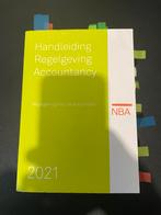 HRA 2021 (Handleiding Regelgeving Accountancy), Ophalen of Verzenden, Zo goed als nieuw, Niet van toepassing