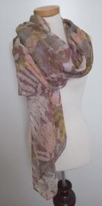 Voile sjaal in bruintinten, nieuw, Oosterveldweg 15, 7274 DZ, Verzenden, Maat 46/48 (XL) of groter, Nieuw