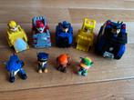 Paw Patrol 5 autos en losse figuren, Kinderen en Baby's, Speelgoed | Actiefiguren, Ophalen of Verzenden, Zo goed als nieuw